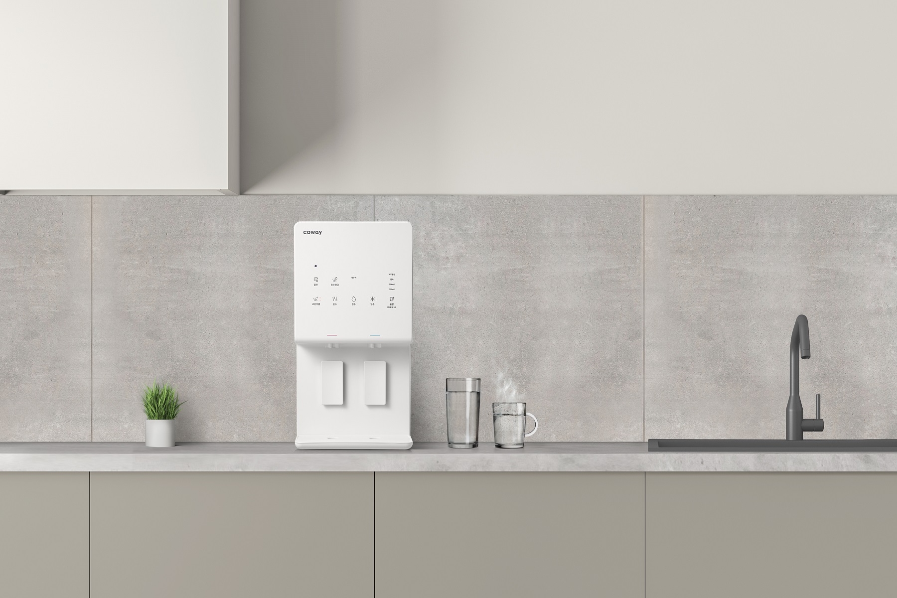 코웨이 "냉온수 동시 추출하는 '엘리트 정수기'로 '시성비' 고려해야"