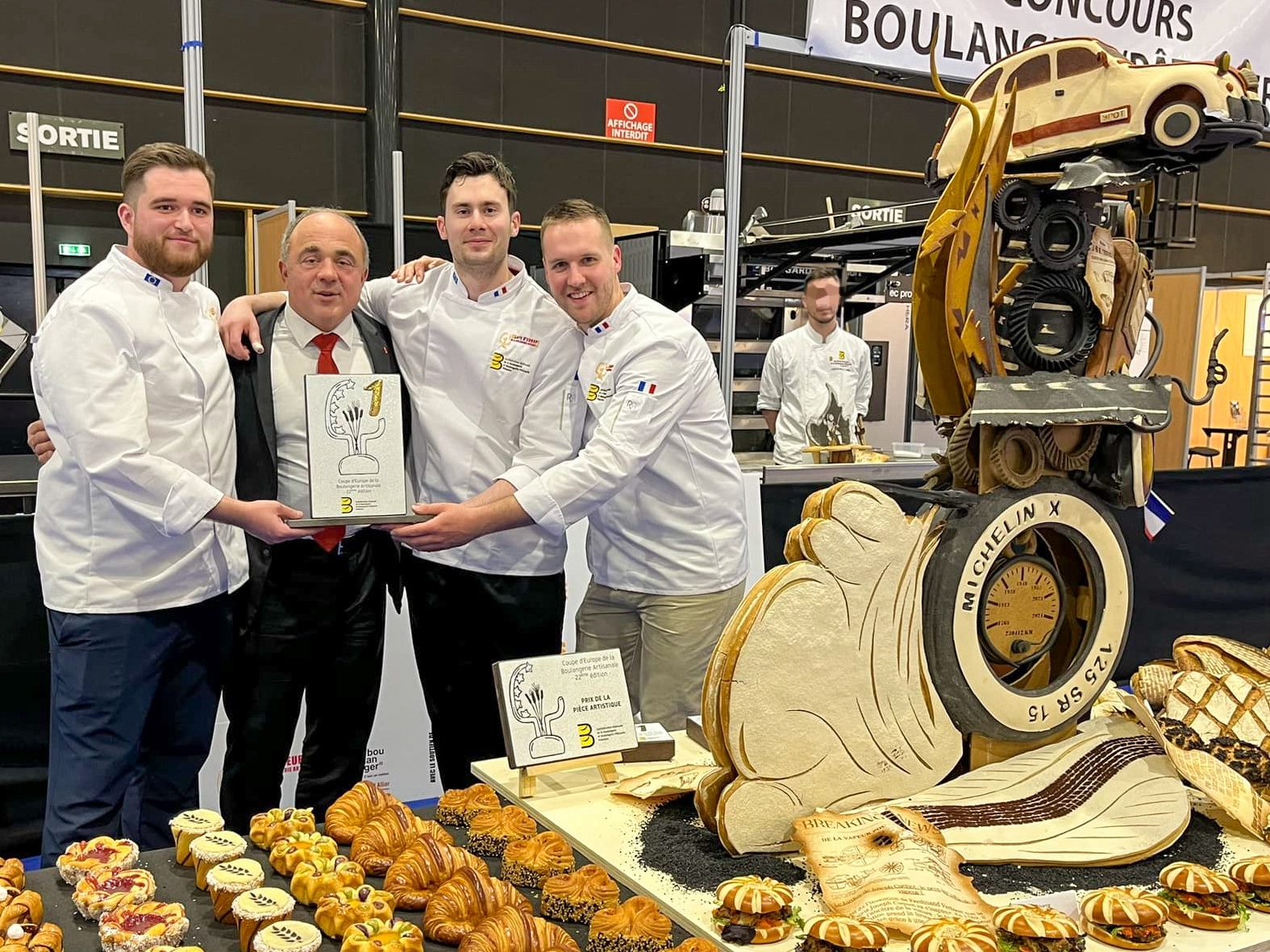 SPC컬리너리아카데미 ‘쿠앤틴 들라쥬, 2024 유럽 제빵대회 우승