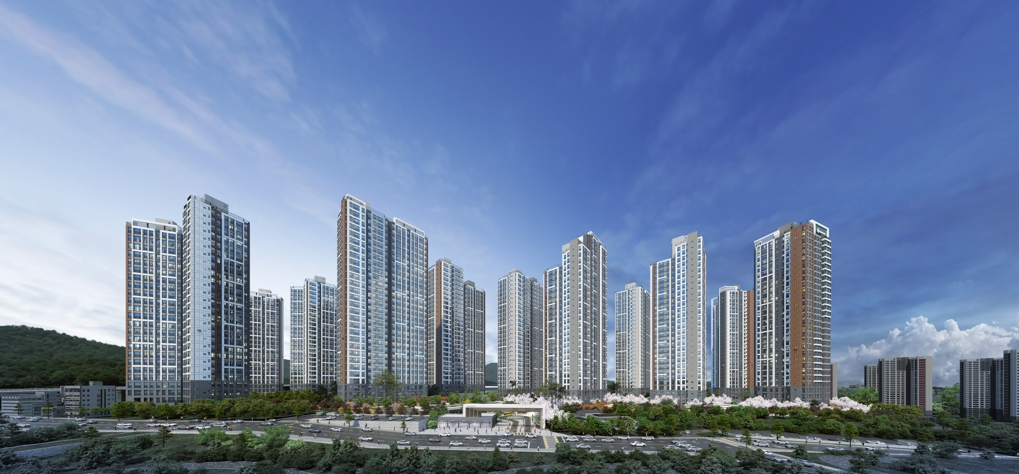 일광 노르웨이숲 오션포레 투시도.(사진=유림E&C)