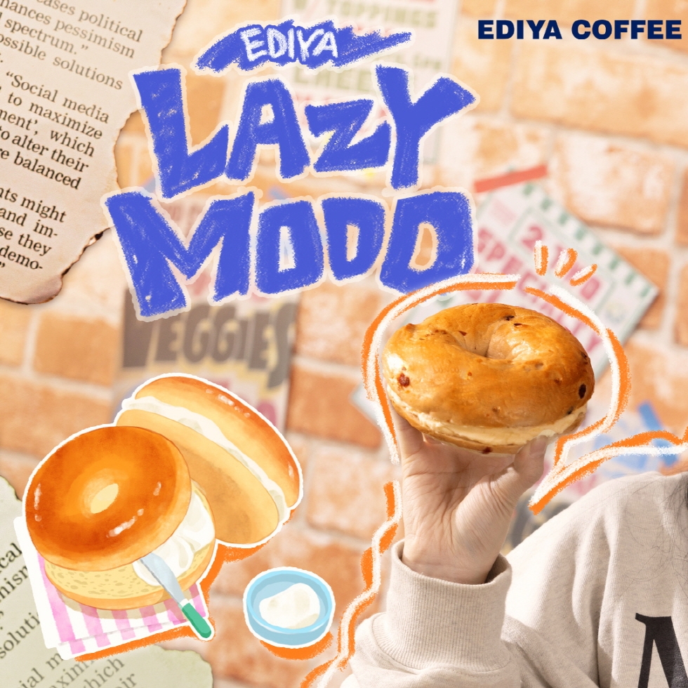 이디야커피, 4월 베이글 제품 판매 70% 증가