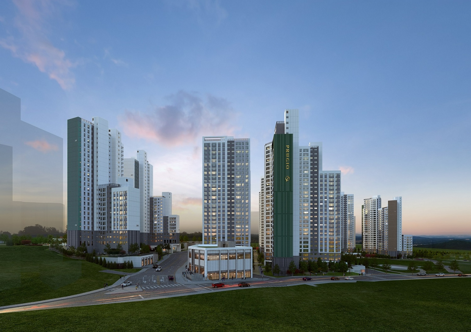 원주 푸르지오 더 센트럴 석경 투시도.(사진=대우건설)