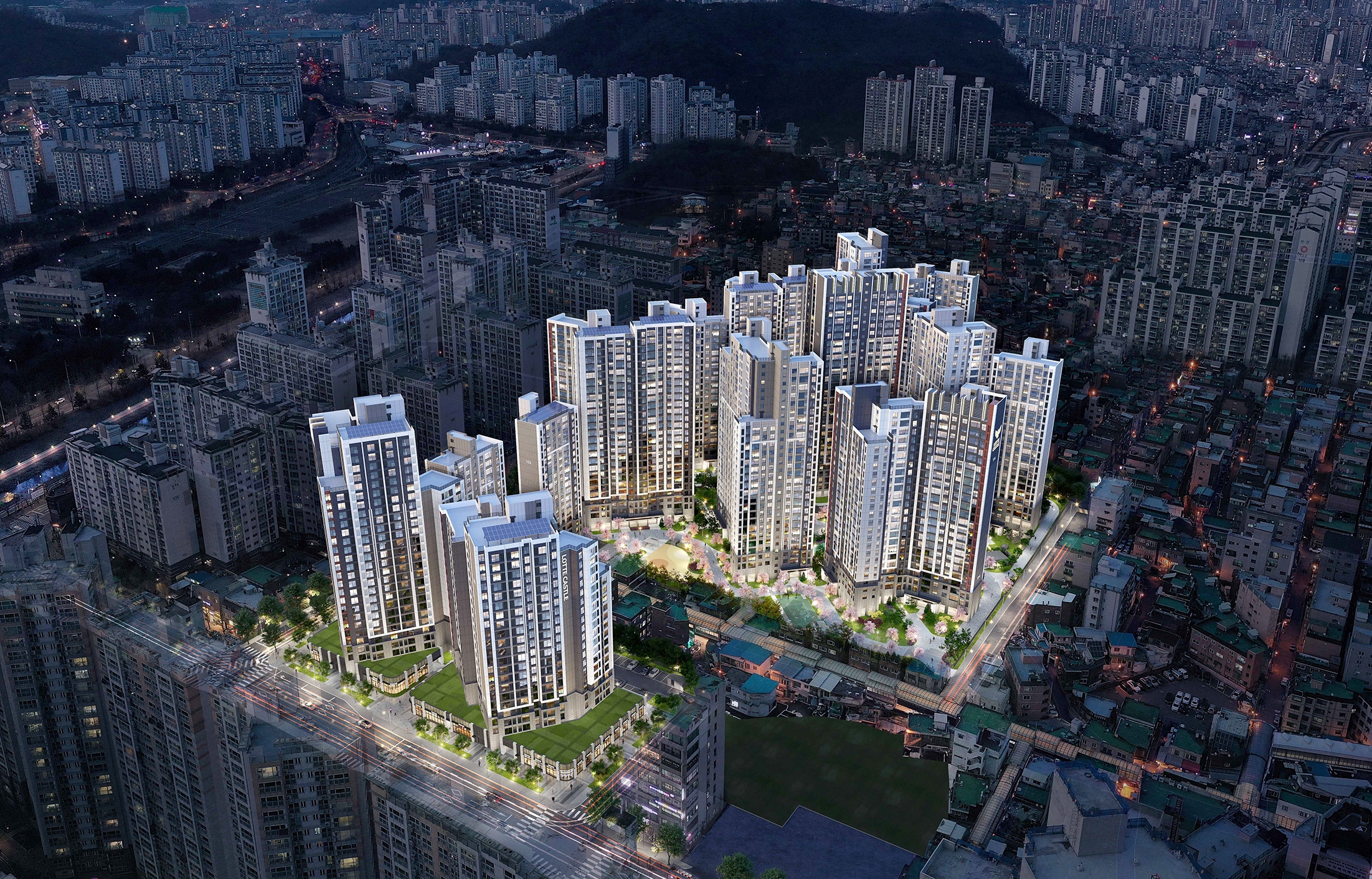 광명 롯데캐슬 시그니처_조감도.(사진=롯데건설)