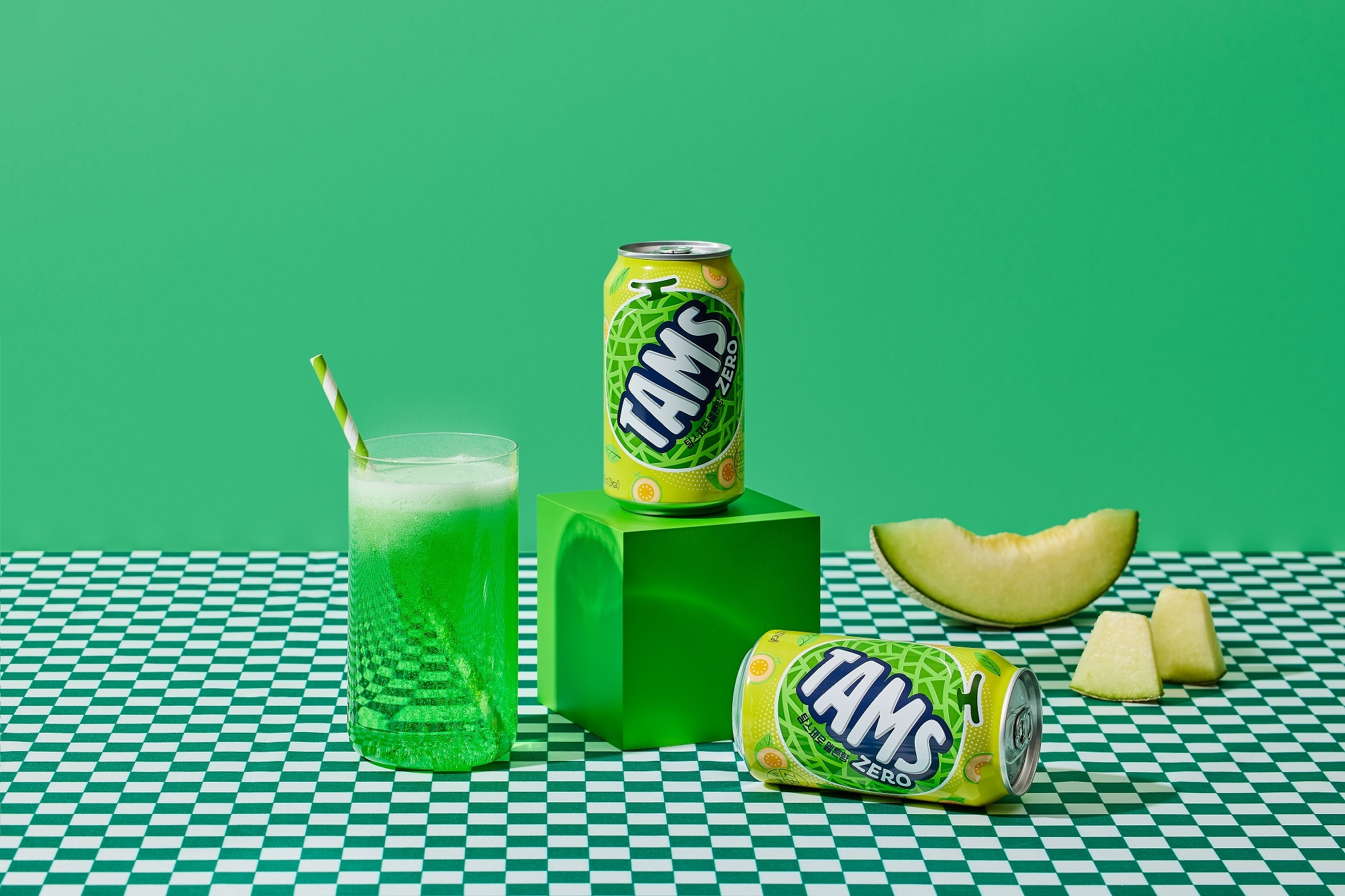 롯데칠성음료, ‘탐스제로 멜론향’ 선보여