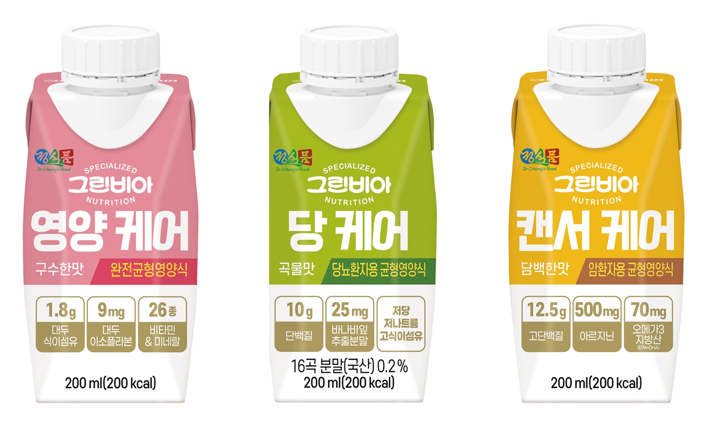 정식품, ‘그린비아 케어’ 선보여