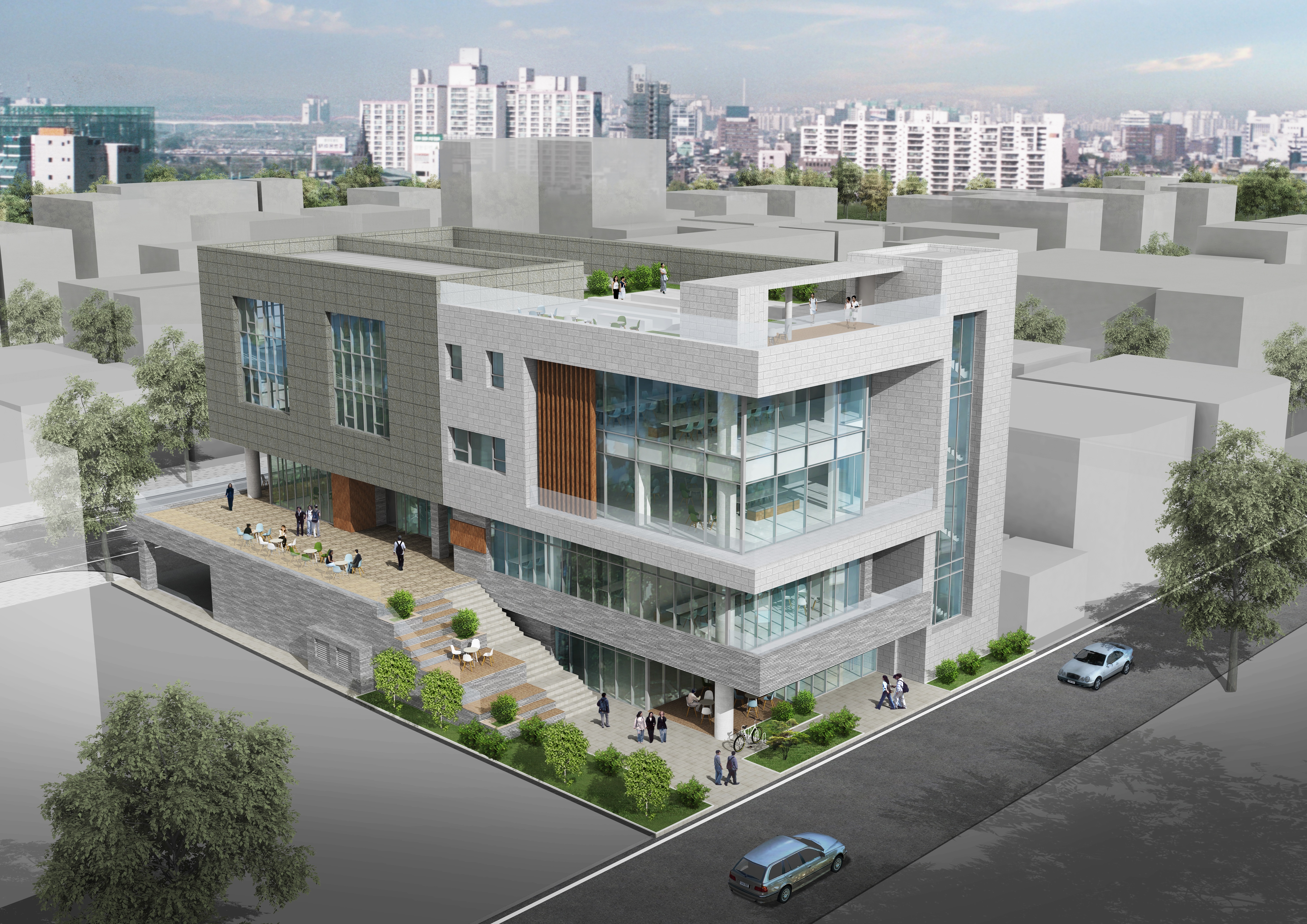 다가치커뮤니티센터 조감도