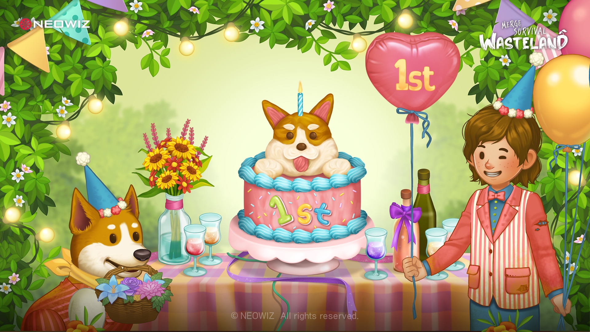 네오위즈 ‘머지 서바이벌 : 생존의 땅’, 1주년 기념 업데이트