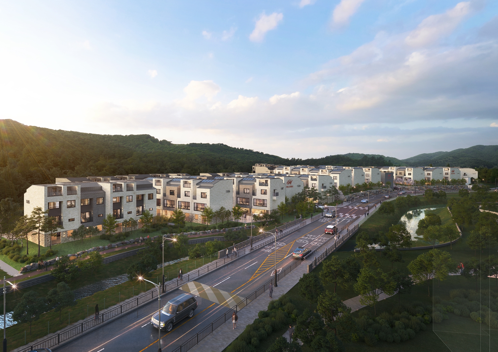 힐스테이트 삼송더카운티 투시도.(사진=현대건설)