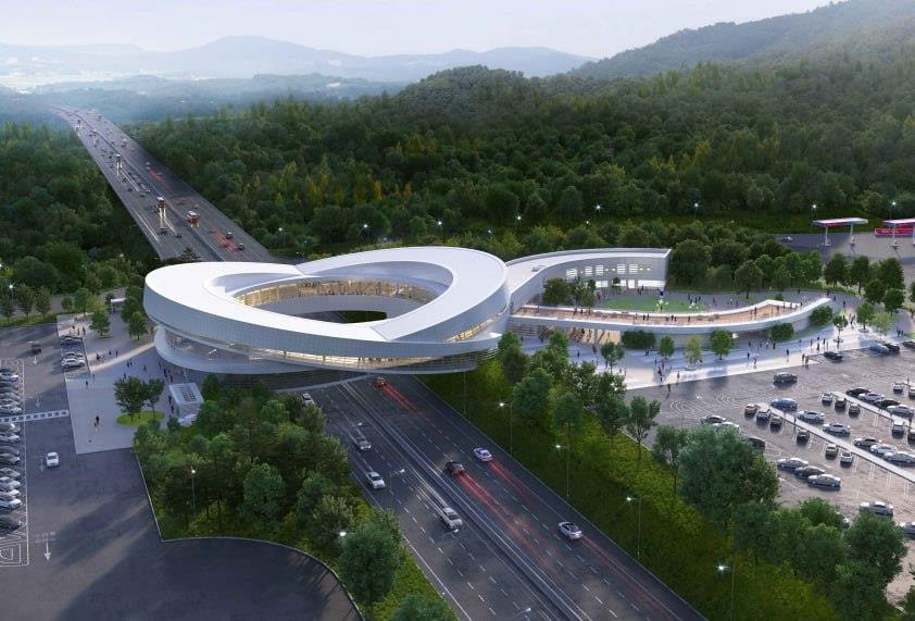 처인휴게시설 조감도.(사진=계룡건설)