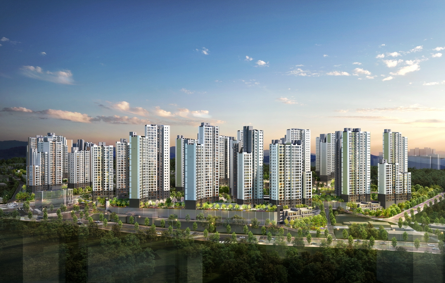 산성역 헤리스톤 투시도.(사진=대우건설)