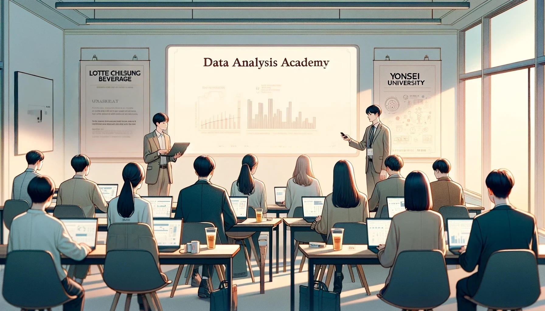 롯데칠성, ‘데이터 분석 아카데미’ 실시