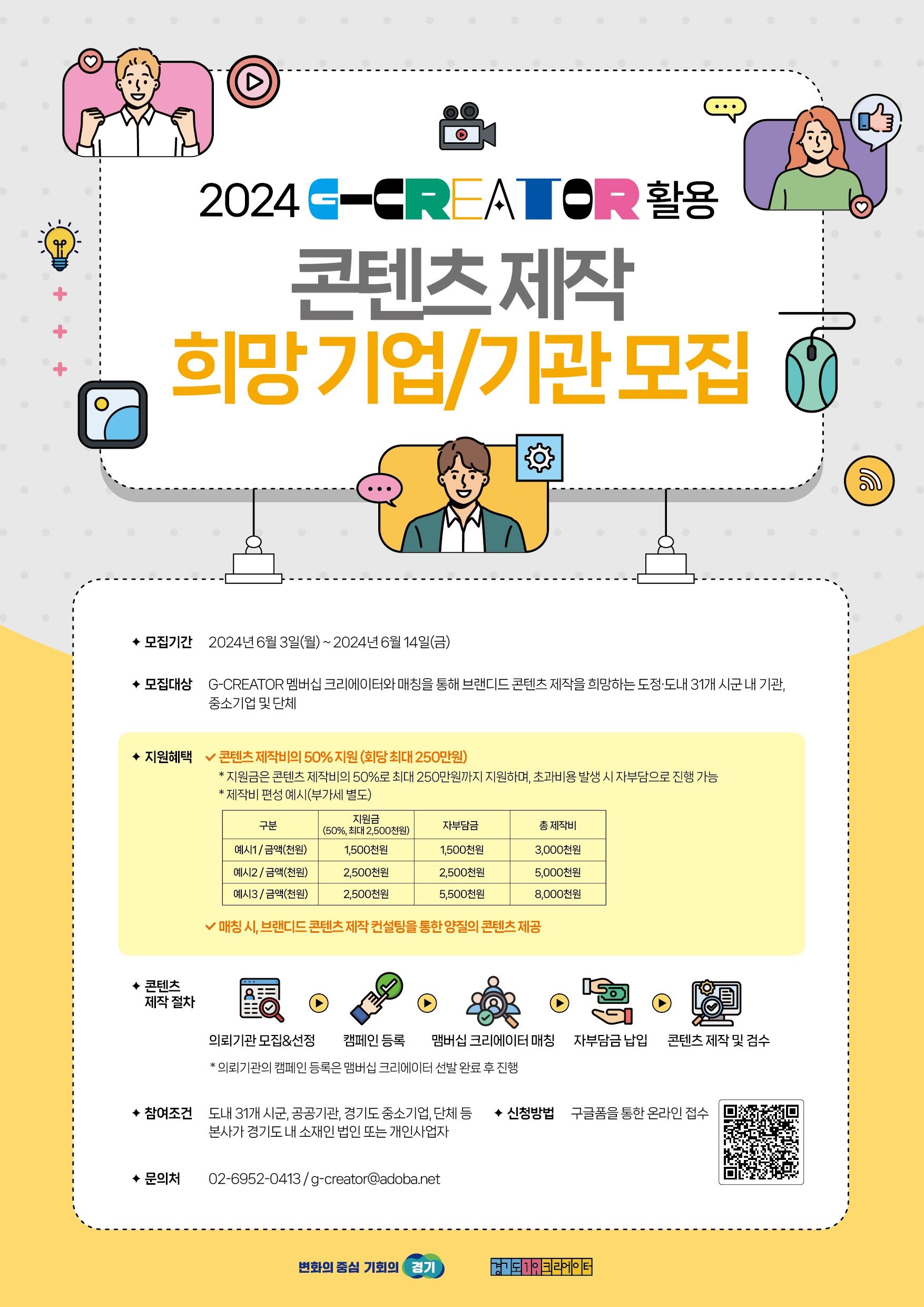 G-CREATOR 멤버십 기관 모집 안내
