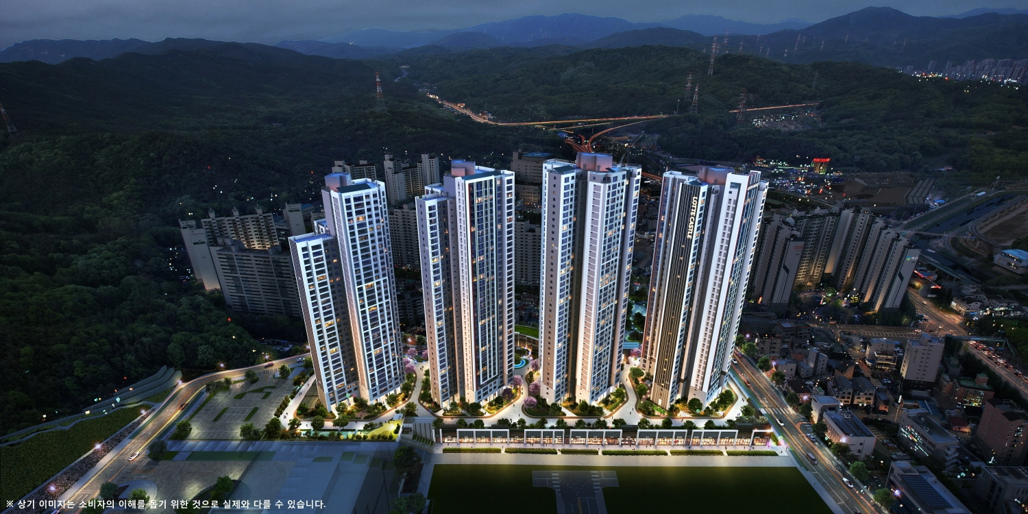 의정부 롯데캐슬 나리벡시티 조감도.(사진=롯데건설)