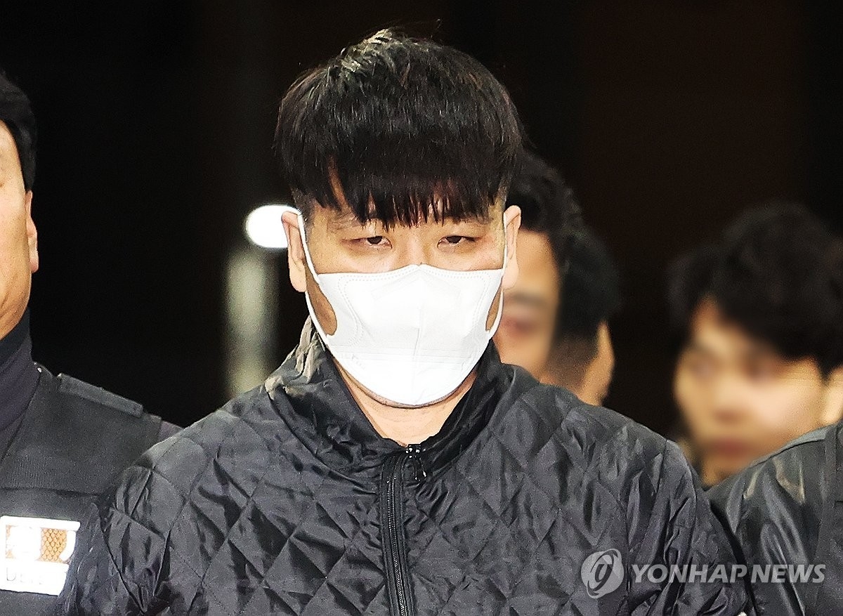 도주한 혐의로 검거된 김길수(36).(사진=연합뉴스)