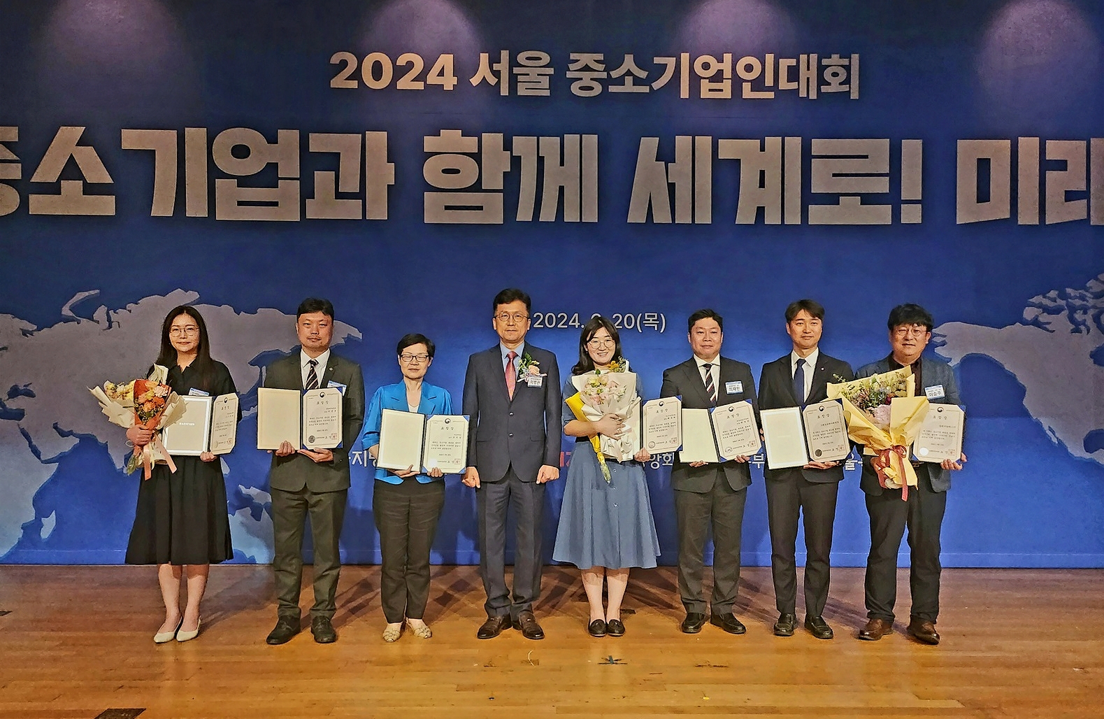 롯데GRS, 중기부 장관상 표창 수여