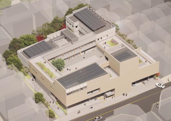 금촌 민군복합커뮤니티센터 조감도