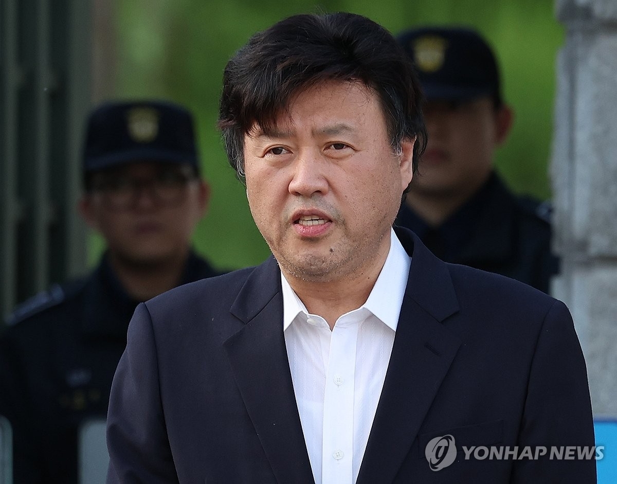 보석 석방된 김용 전 부원장.(사진=연합뉴스)