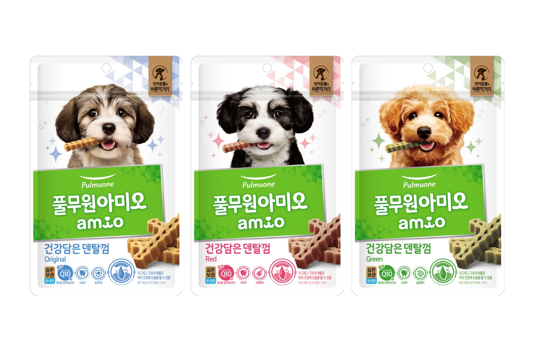 풀무원, ‘아미오 건강담은 덴탈껌’ 선보여