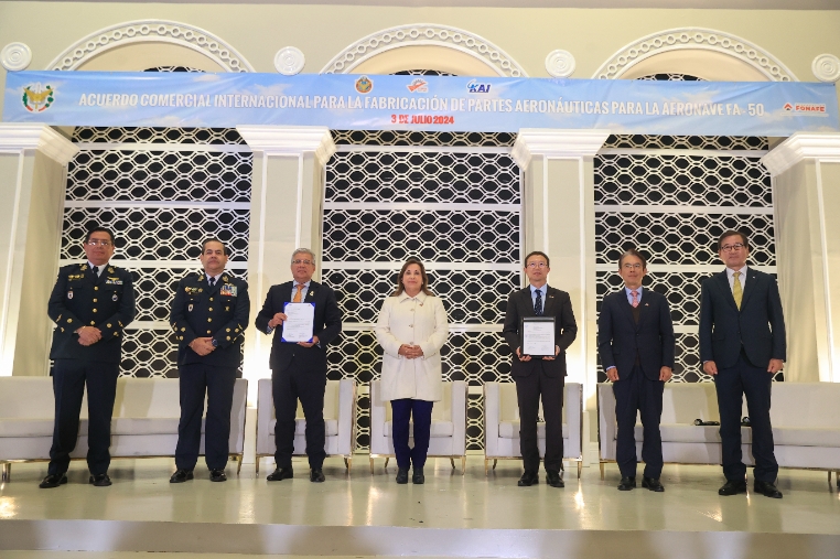 KAI, 페루 국영 기업 SEMAN과 FA-50 부품 공동생산 업무협약 체결