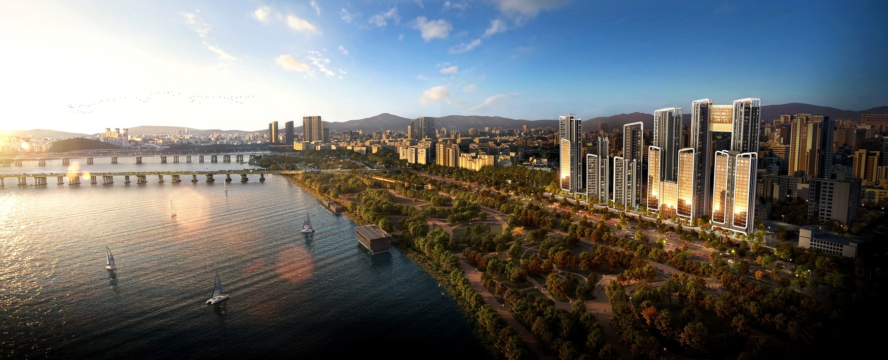 신반포 써밋 라피움 조감도.(사진=대우건설)