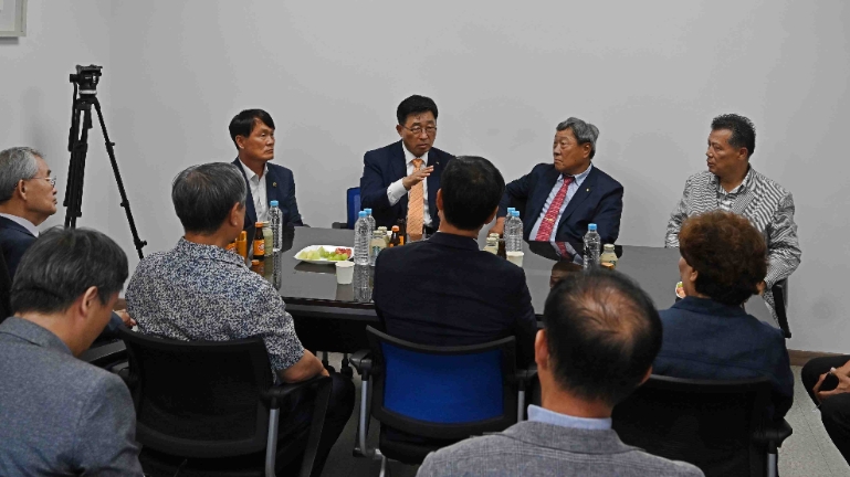 한국농수산식품유통공사, 충북지역 농업현장 찾아 지속가능한 농수산식품 발전방안 모색