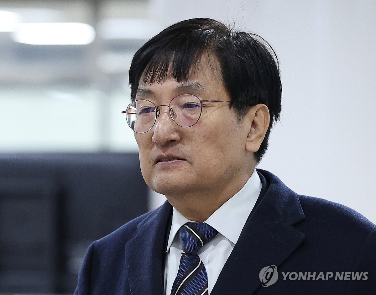 공판 출석하는 노영민 전 비서실장.(사진=연합뉴스)