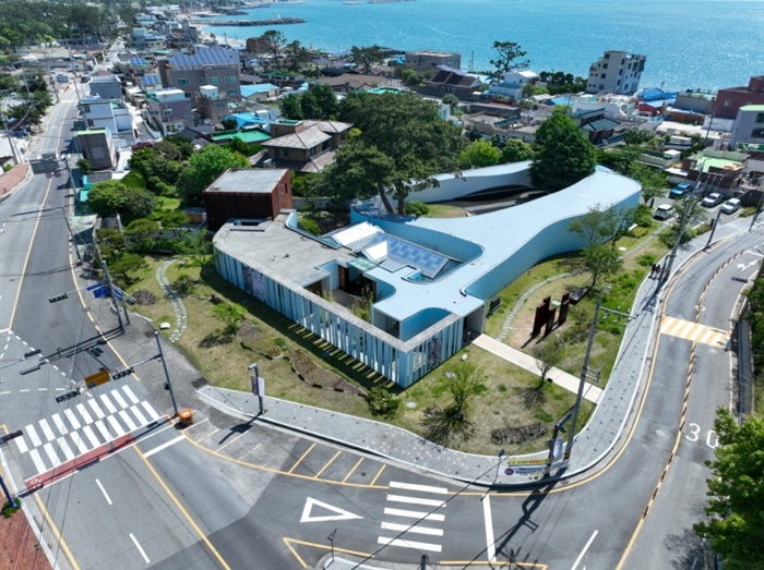 .박태준기념관 외부 전경.(제공=부산 기장군)