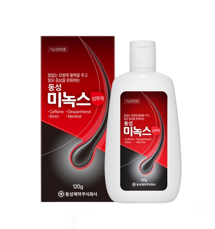 동성제약, 탈모 기능성 ‘동성 미녹스’ 샴푸 출시