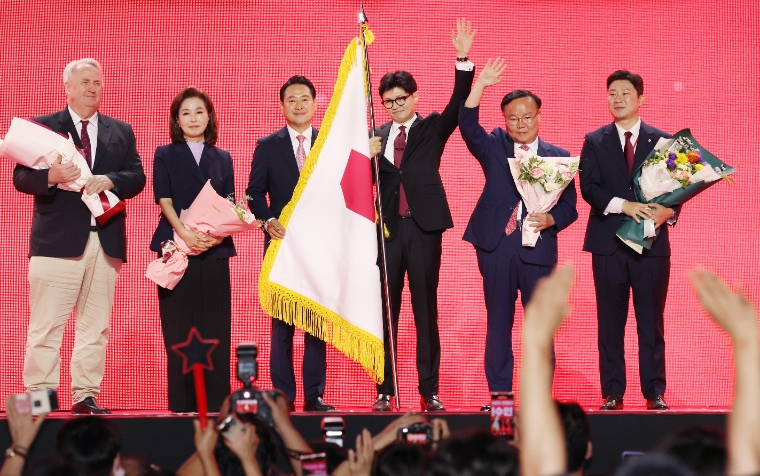 국민의힘 장동혁 (왼쪽 세번째) 최고위원 (사진=연합뉴스)