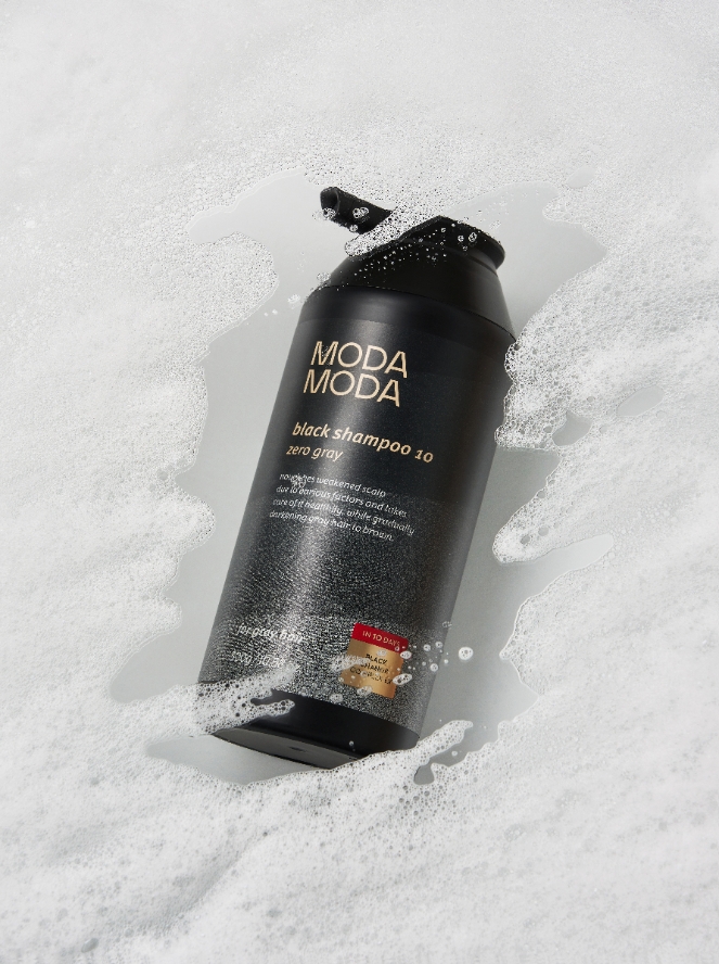 모다모다, 3세대 새치샴푸 출시 예고..."새치 커버에 두피 보습·진정까지"