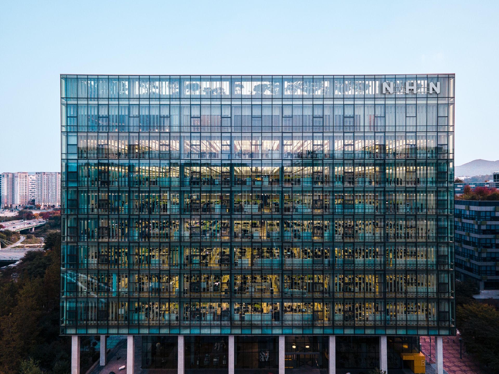 NHN 사옥 전경. 사진=NHN