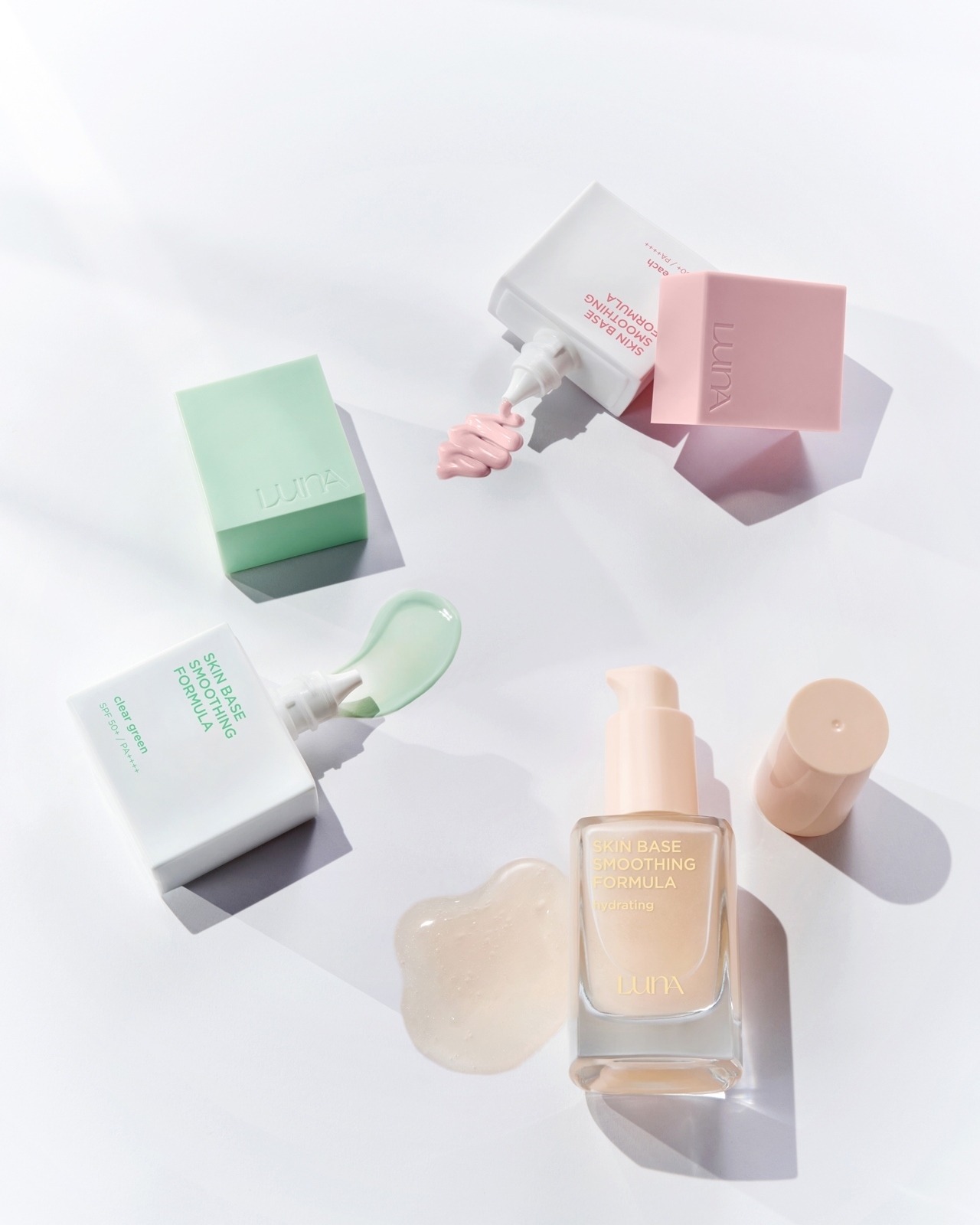 애경산업, 루나 스킨 베이스 스무딩 포뮬라 선보여