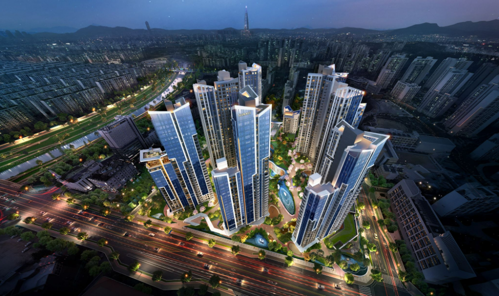 개포 써밋 187 조감도.(사진=대우건설)