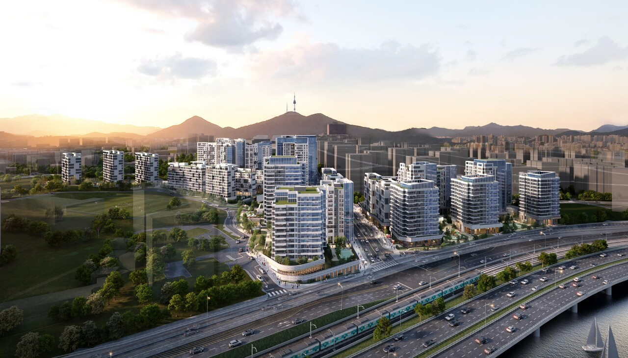 한남4구역 조감도.(사진=서울시)