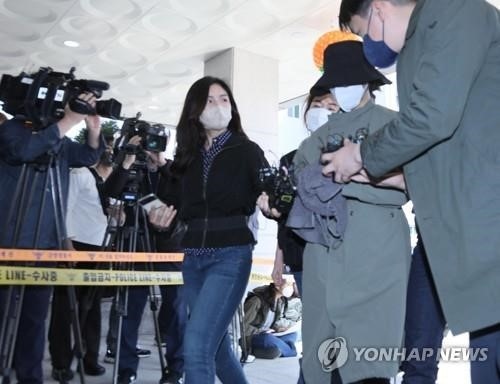 2022년 4월 경찰에 검거된 이은해 모습.(사진=연합뉴스 )