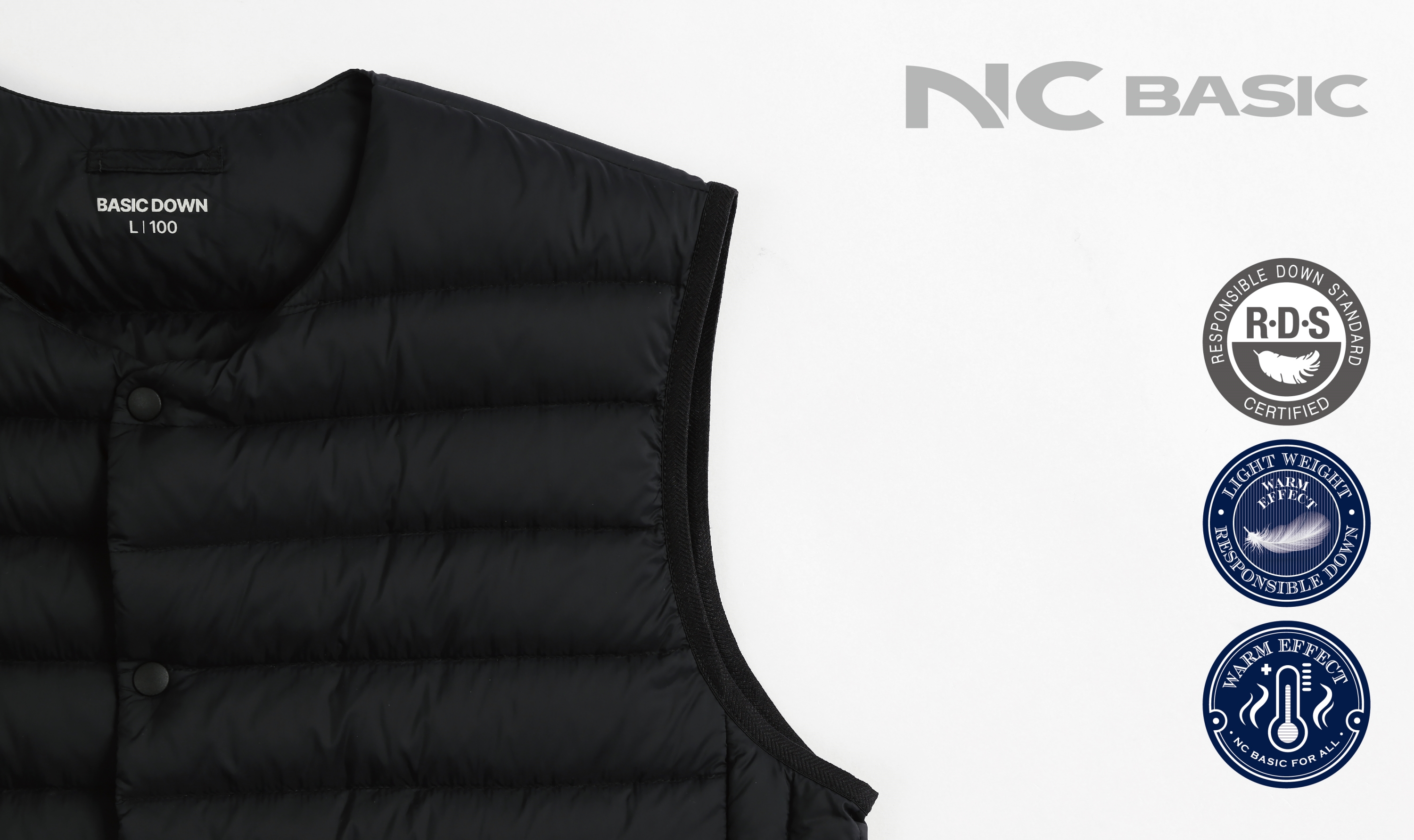 이랜드글로벌 NC베이직, FW 아우터 에어패턴 선보여