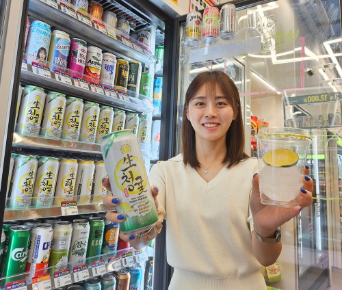 CU, 생청귤 하이볼&청귤 얼음컵 선보여