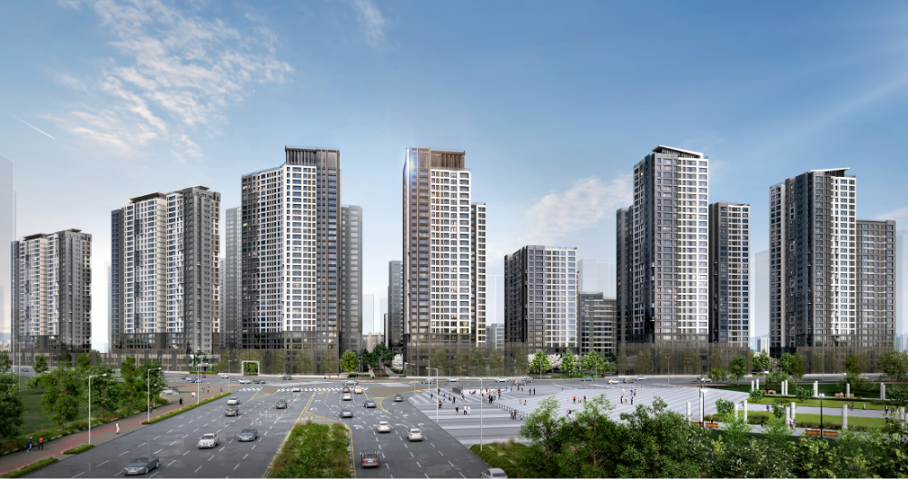 잠실 래미안아이파크 투시도.