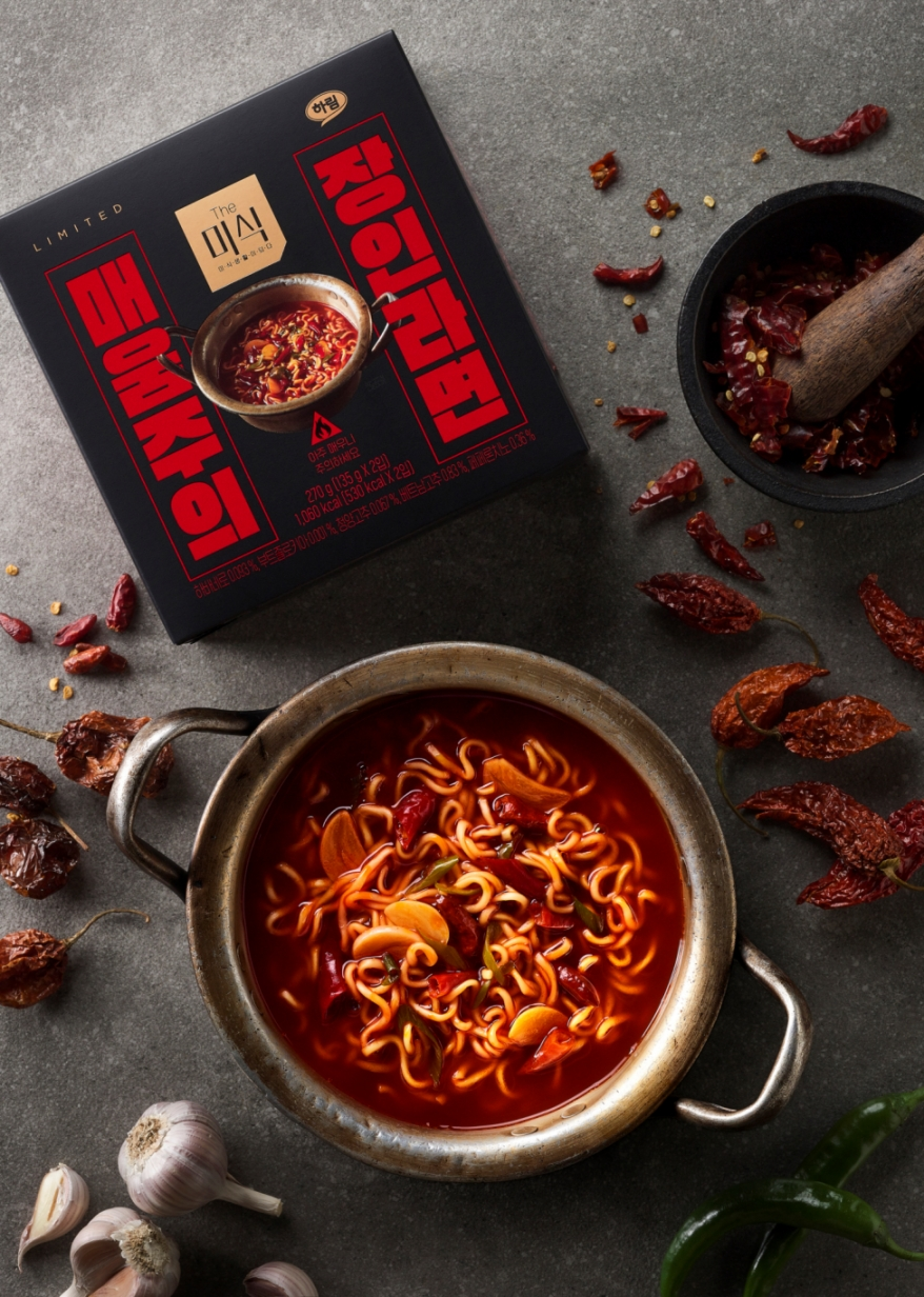 하림, ‘더미식 매움주의 장인라면’ 선보여