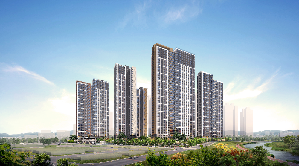 원주역 우미린 더 스카이 투시도.(사진=우미건설)