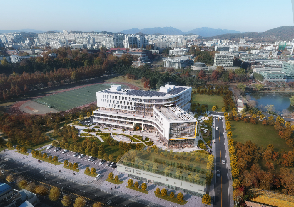전남대 캠퍼스혁신파크 산학연혁신허브동 조감도.(사진=LH)