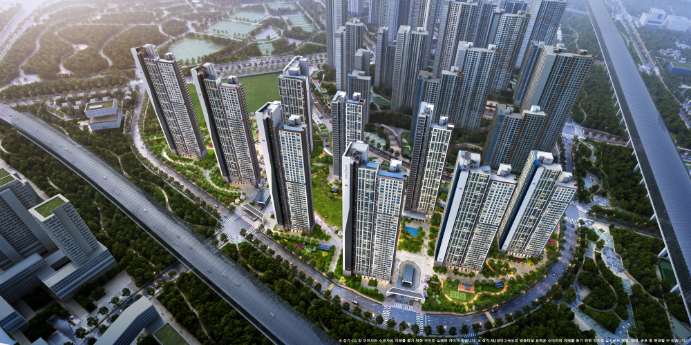 시티오씨엘 6단지 투시도.