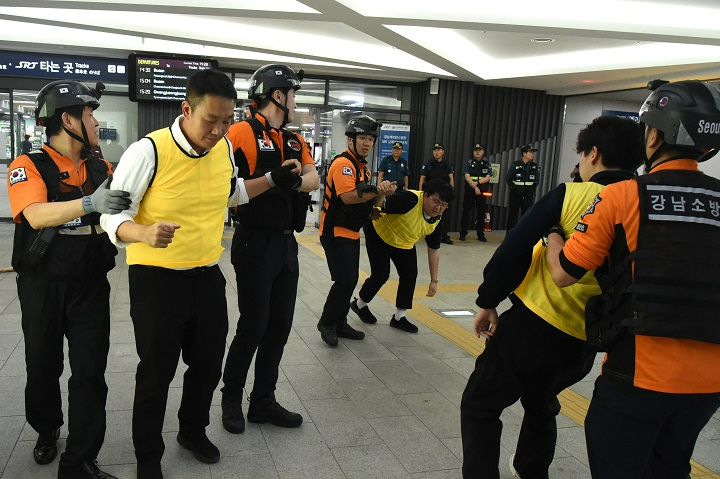 재난대응 안전한국훈련.(사진=SR)