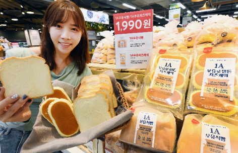 홈플러스, 1A 등급 우유 사용 식빵 치즈케익 선보여