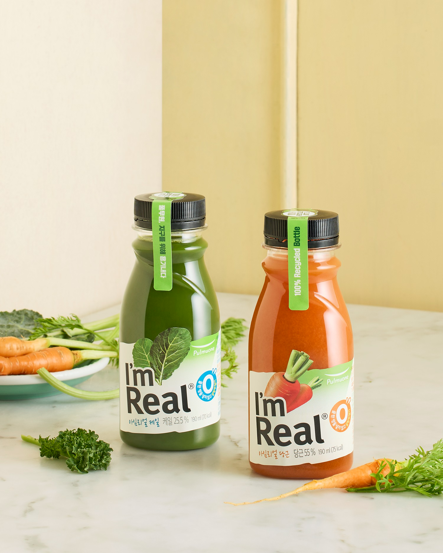 풀무원, 생과일 주스 ‘아임리얼’ 재활용 플라스틱 용기 도입