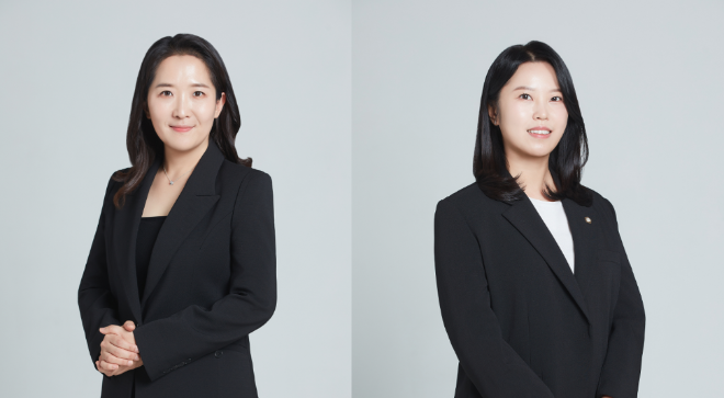 법무법인 YK 주승연 파트너 변호사(좌), 임우정 파트너 변호사(우). 사진=법무법인 YK