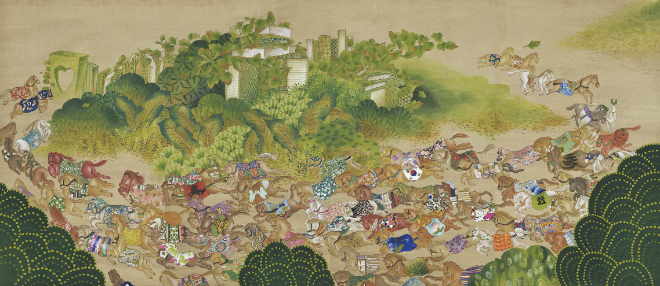 한국마사회 말박물관, 박은주 작가 초대전 ‘내 안의 너’ 개막