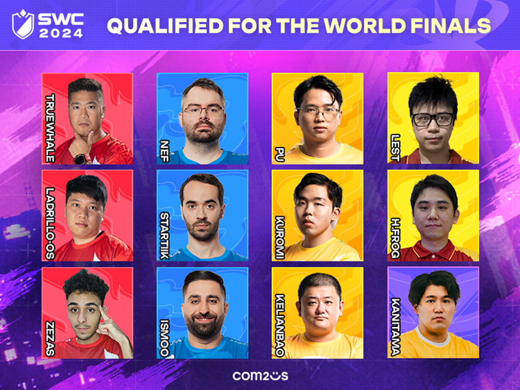 컴투스 ‘SWC2024’ 월드 파이널 8강 대진 확정