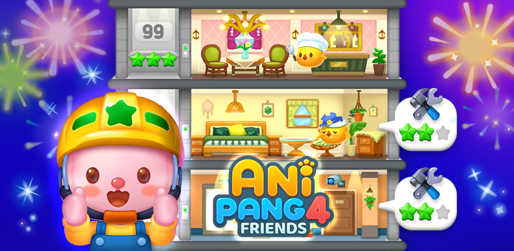 위메이드플레이 ‘애니팡4’ ‘애니팡 타워’ 업데이트