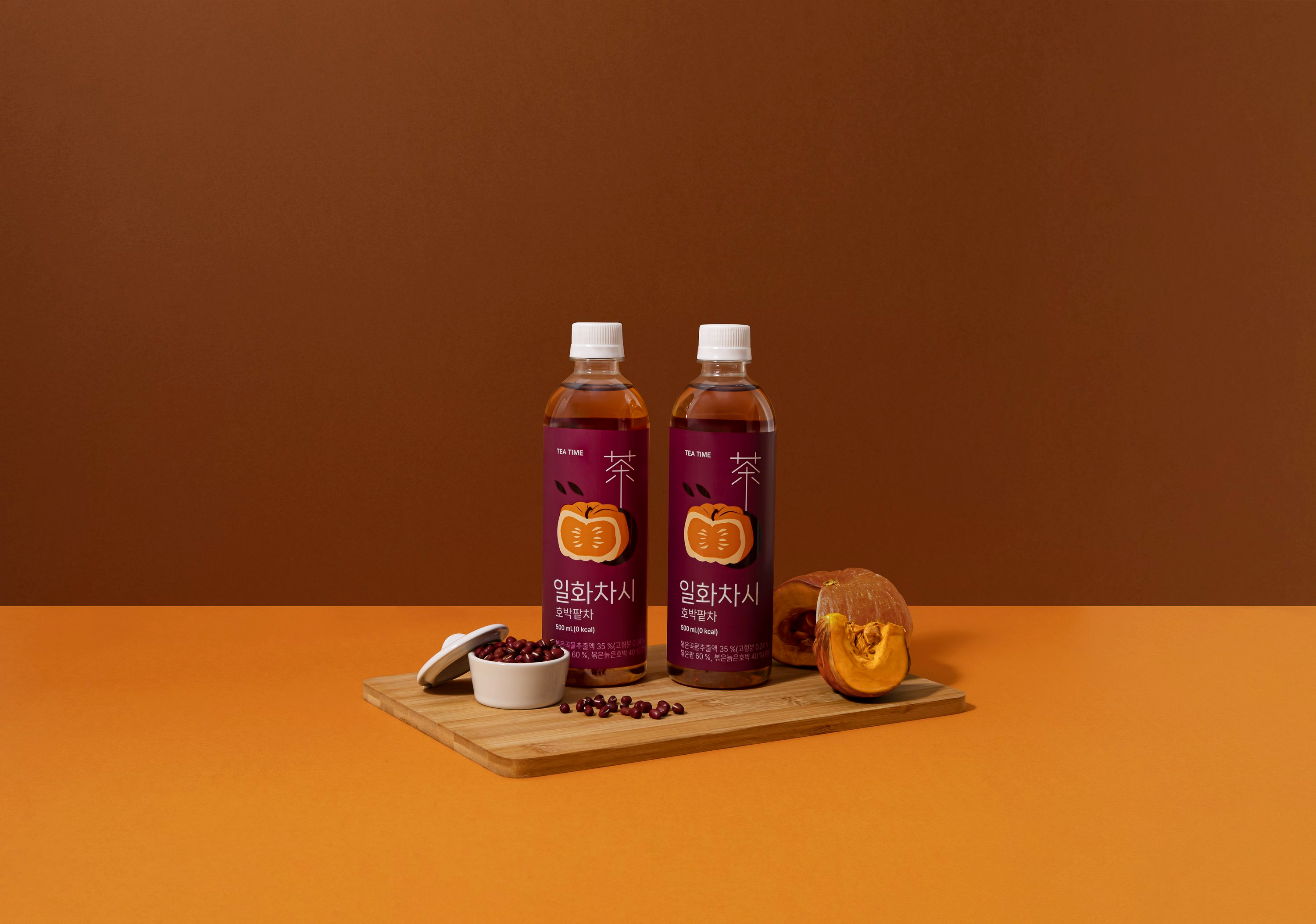 블렌딩 티 음료 ‘일화차시 호박팥차’ 이미지. (사진= 일화)