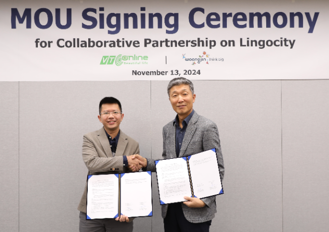 웅진씽크빅, 베트남 최대 콘텐츠 기업 VTC 온라인과 업무협약 체결